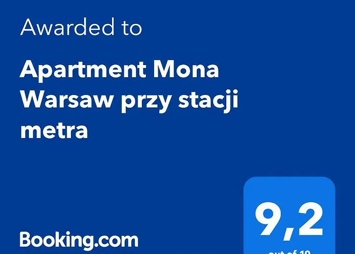 Apartment Mona Warsaw Przy Stacji Metra